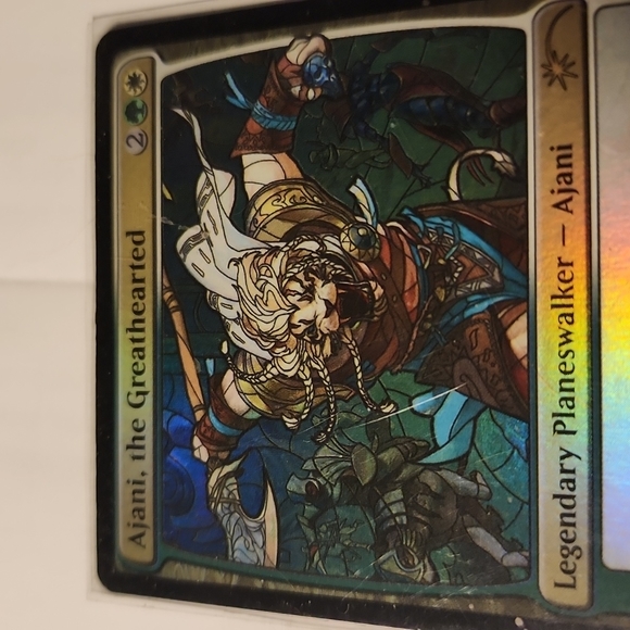 Magic the Gathering  Ajani, The Greathearted Promo Foil - Picture 2 of 3